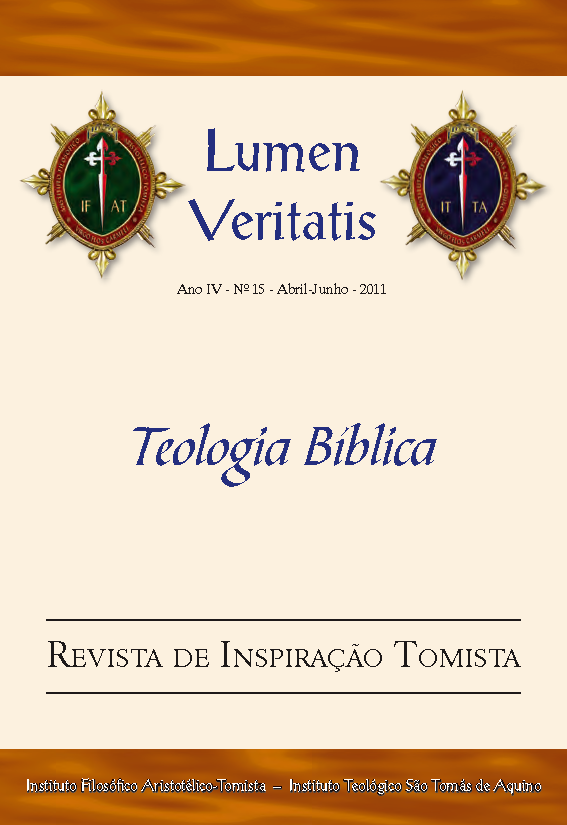 					View Vol. 4 No. 15 (2011): Teologia Bíblica
				